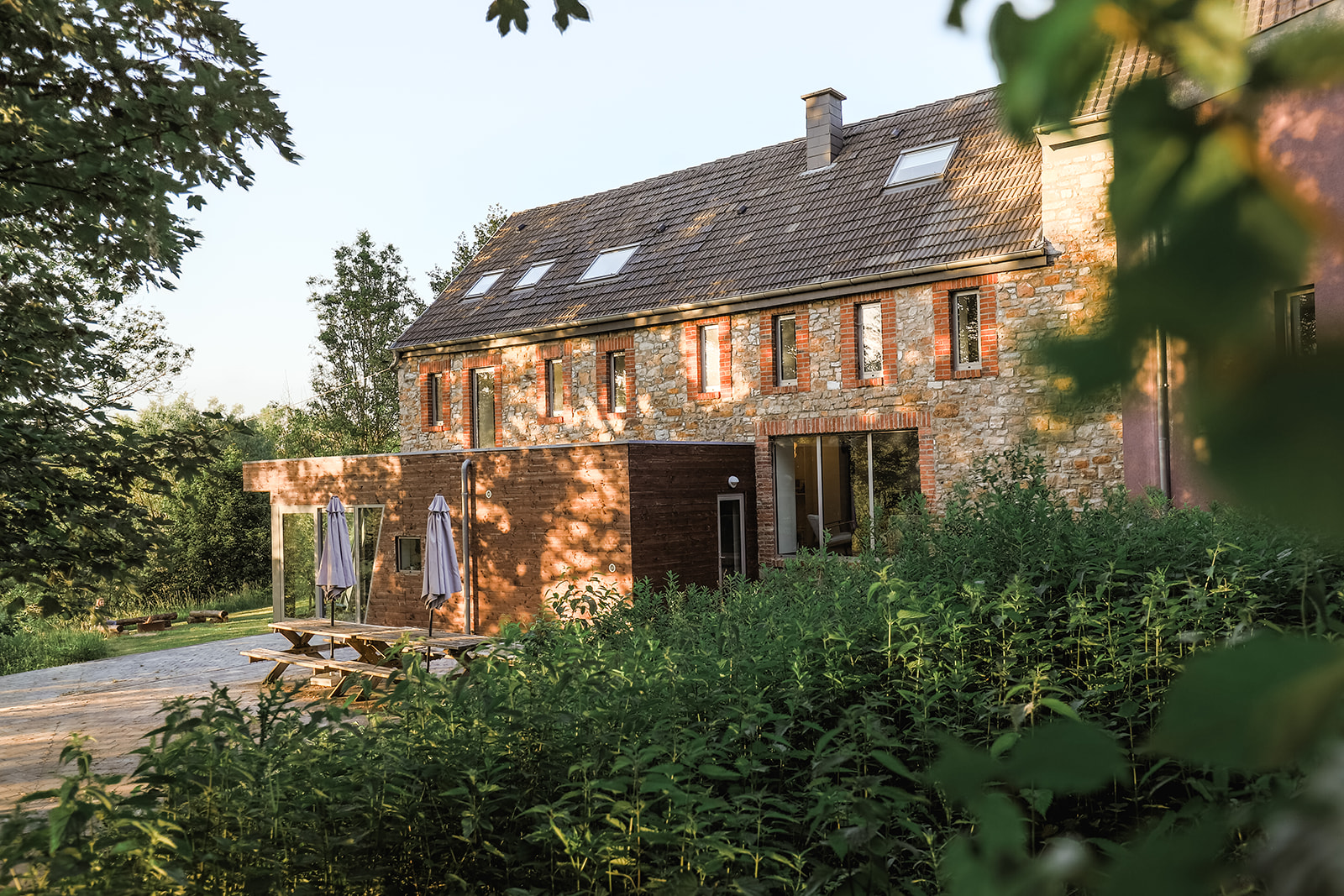 Photo de l'arrière de la maison