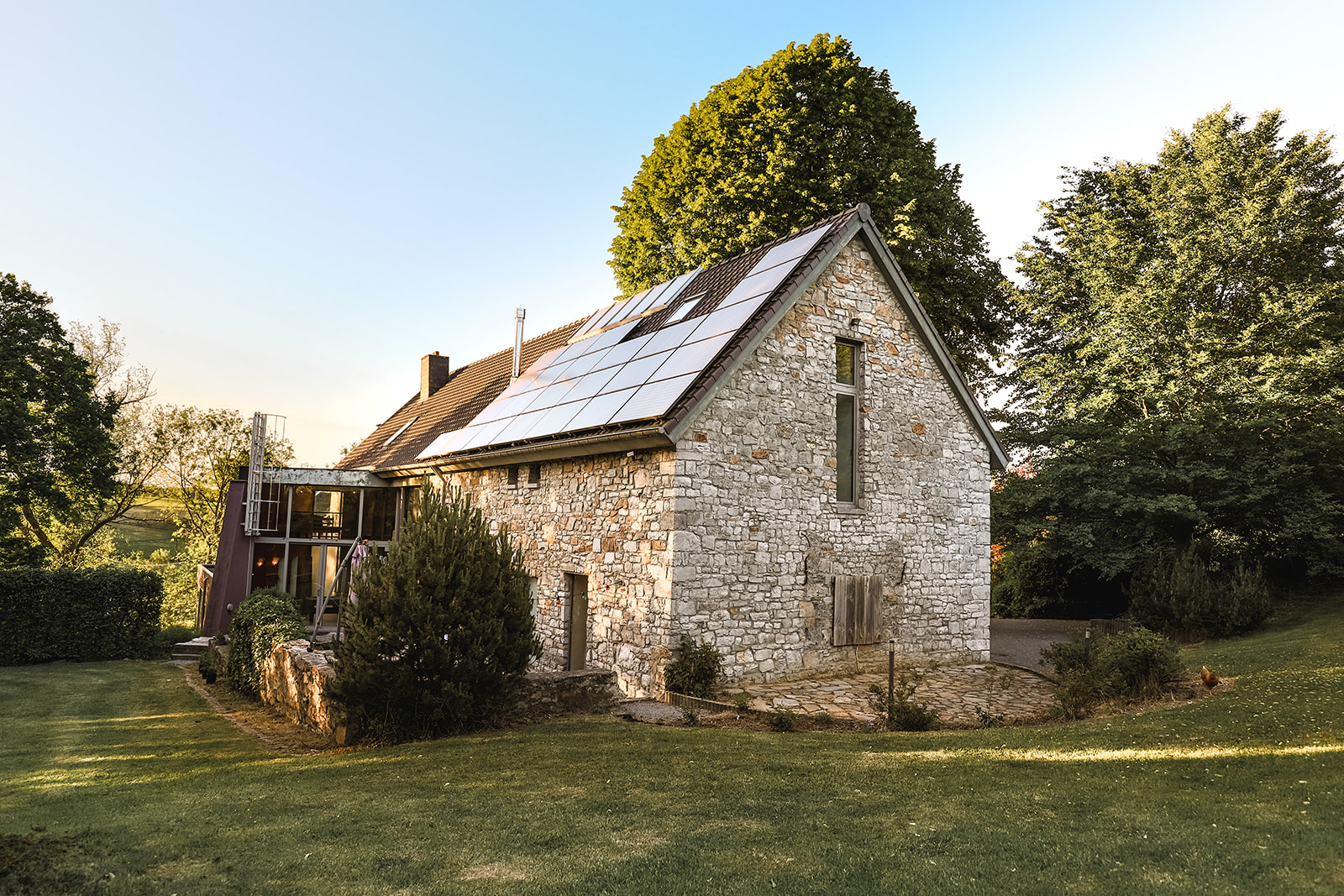 Photo de l'arrière de la maison